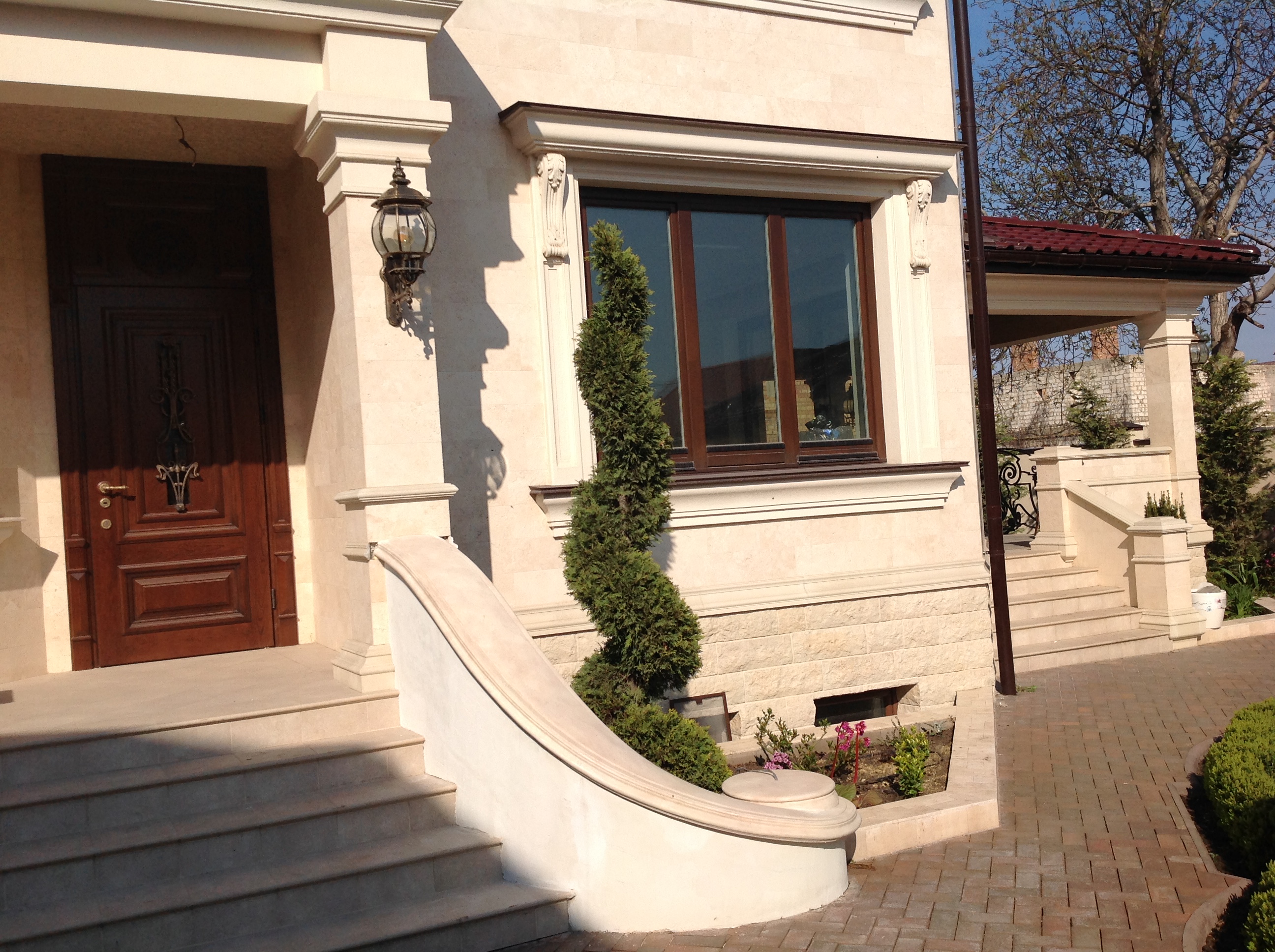 Exterior view of a beautiful house