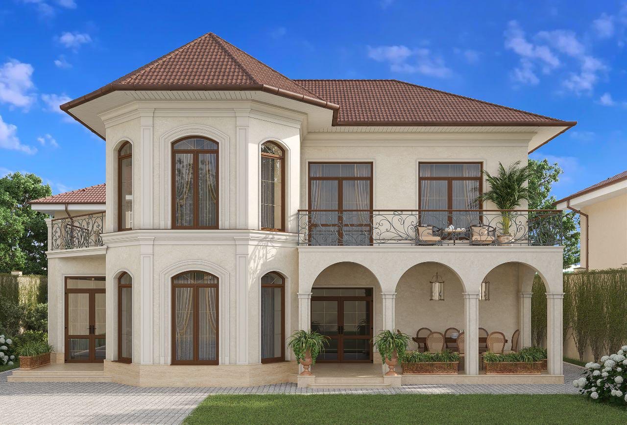 Exterior view of a house